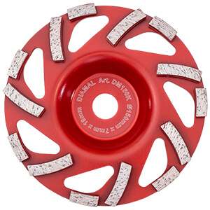 Чашка алмазная шлифовальная 150 мм x 7 мм x 19 мм DIAMAL ( для Hilti DG 150 )