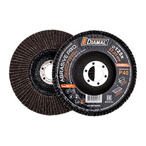 Круг шлифовальный лепестковый торцевой  125 мм зернистость P40 ABRASIVE PRO DIAMAL 