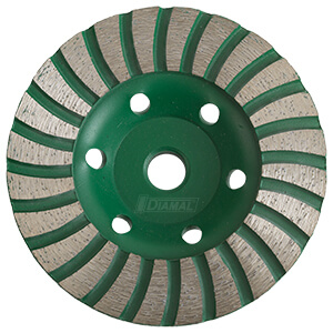 Чашка алмазная шлифовальная 100 мм  зернистость 40 / 45 DM100R GRANIT PRO DIAMAL 
