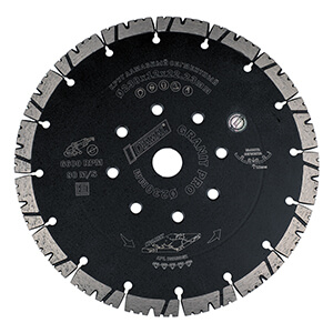 Круг алмазный 230 мм GRANIT PRO высота сегмента 12 мм DM230GR DIAMAL