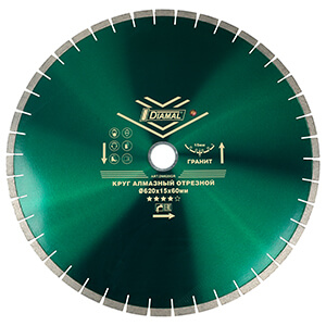 Круг алмазный  620 мм ( звонкий ) DM620GR DIAMAL 